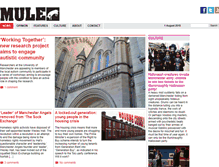 Tablet Screenshot of manchestermule.com